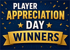 Player Appreciation Day Winners
